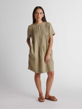 a line dress with slit Long Satin Sleeveless A-line Slit Gown by Ladivine B8402  ABC Fashion